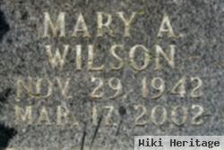 Mary A Wilson