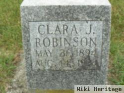 Clara J Robinson