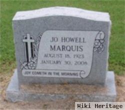 Josephine Fincher "jo" Howell Marquis