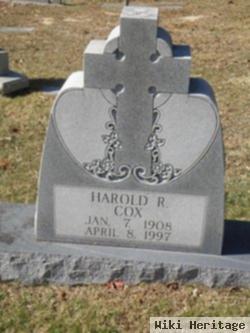 Harold R Cox