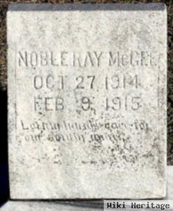 Noble Ray Mcgee