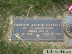 Pfc Marion Archie Casteel