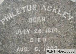 Philetus Ackley