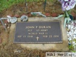 John P Duran
