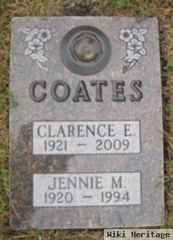 Clarence E Coates