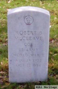 Robert Bartlett Mccleave