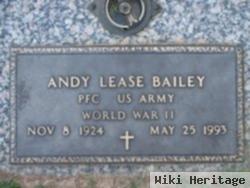 Pfc Andy Lease Bailey