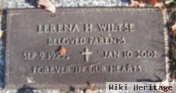 Lerena H Wiltse