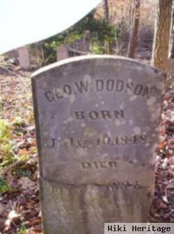 George W Dodson