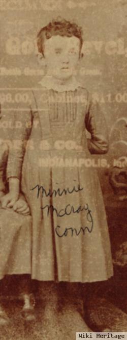 Minnie Ethel Mccray Conn