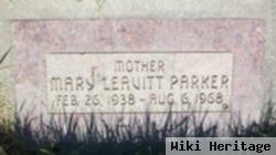 Mary Leavitt Parker