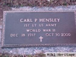 Carl P. Hensley