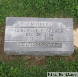 Gertrude H. Brewer