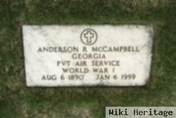 Anderson R Mccampbell