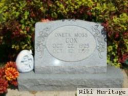 Nora Oneta Moss Cox