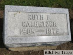 Ruth E Cox Calbetzer