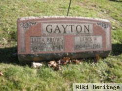 Leita Brown Gayton