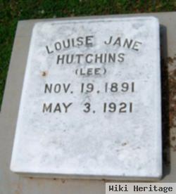 Louise Jane Lee Hutchins