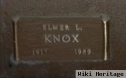 Elmer L Knox