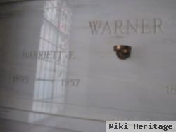 Harriet F. Warner