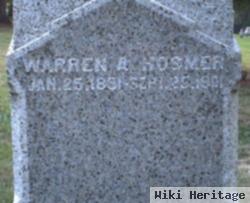 Warren A. Hosmer