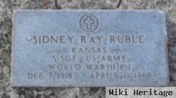 Sidney Ray Ruble