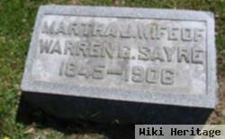 Martha Jane Bronk Sayre