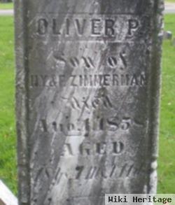 Oliver P Zimmerman