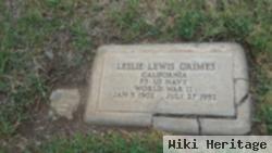 Leslie Lewis Grimes