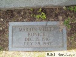 Marion Miller Konick