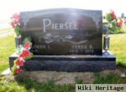 Verna Bernice Benson Piersel