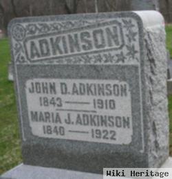 John D Adkinson