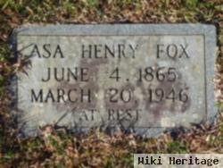 Asa Henry Fox