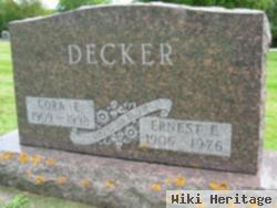 Ernest Edward Decker, Sr