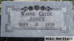 Warne Clyde Jones