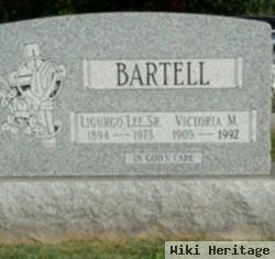 Victoria M Bartell