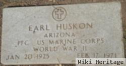 Pfc Earl Huskon