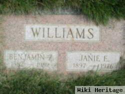 Janie E Cooper Williams