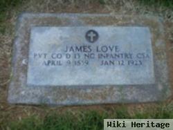 Pvt James Love