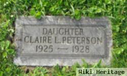 Claire L Peterson