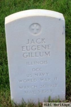 Jack Eugene Gillum