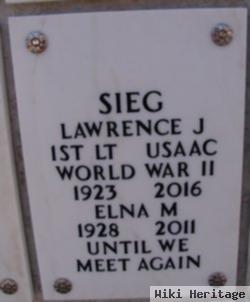 Lawrence Jacob "larry" Sieg