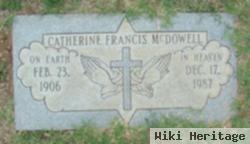 Catherine Francis Mcdowell