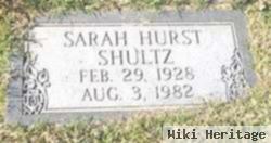 Sarah Hurst Shultz