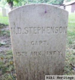 Capt H. D. Stephenson