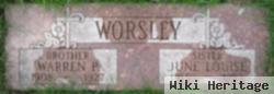 Warren P Worsley