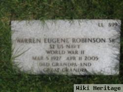 Warren Eugene Robinson, Sr