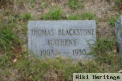 Thomas Blackstone Matheny