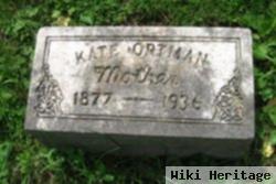 Elizabeth "kate" Wahlbrink Ortman