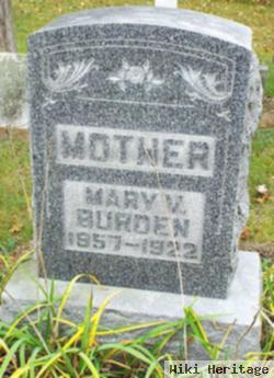 Mary V. White Burden